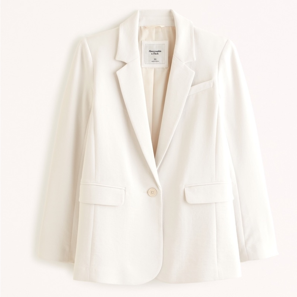 Abercrombie premium crepe blazer
